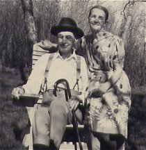 Dr. Jim Shaver and his wife at cottage located next to Kirkfield Camp