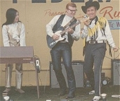 On Stage with Russ and the Federal Grain Western Canada Tour