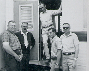 Russ, Barry, John with Federal Grain agents