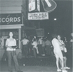 Sue-On at Ernest Tubb Record Shop on Broadway, Nashville, Tennessee