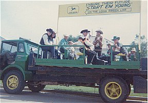 Sue-On's first parade