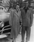 Mom and Dad and '49 Meteor