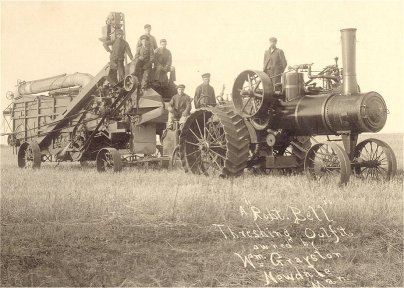 Grayston Threshing