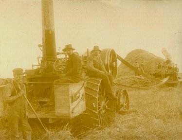 John F. Waddell Threshing