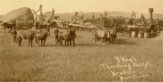 H. Ray Threshing Outfit