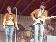 Bill and Sue-On On Stage with Kerry Morris at Boggy Creek