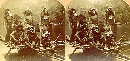 Cannibals from New Guinea - 1893 Exposition Chicago
