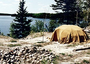 Sweatlodge at Sandy Bar