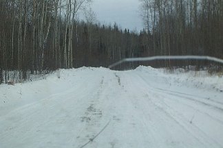 Approaching the first land portage