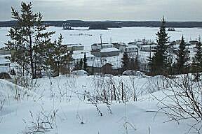 View from the Puk sign escarpment