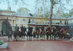 Queen's Cowboys in England