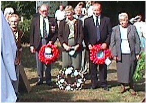 Families of the Fallen Prepare to Lay Wreaths on the Memorial