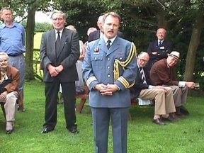 [3] Col. Mason of the Canadian High Commission Addressing the Reception Party