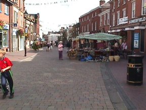 [2] Stone High Street Market Stalls and Shops