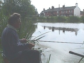 [1] Fisherman at the Burston Mill Pond