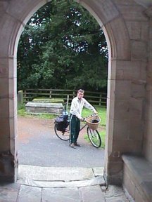 [5] Robert Selby Framed By Church Main Entrance