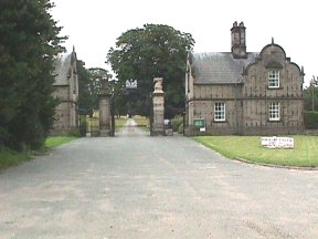 [1] Main Gate to the Sandon Hall Estate