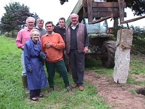 [3] Louise Hillman with Legionnaires and Stones