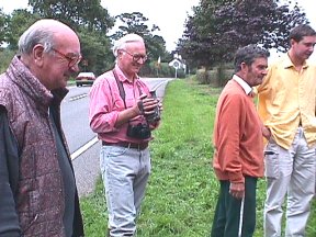 [6] Legionnaires Peter Berrisford, Don Mitchell & Robert Selby with James Mitchell