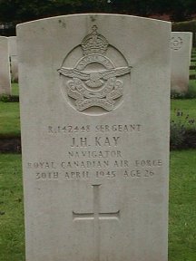 Sgt. J.H. Kay - Age 26 - Navigator