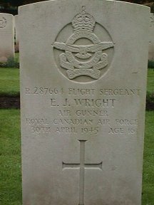 E.J. Wright - age 16 - Air Gunner