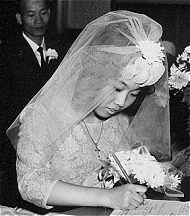 Document signing: Brother Kenny's Wedding