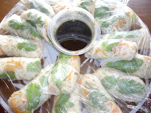 Summer rolls a la Sue-On