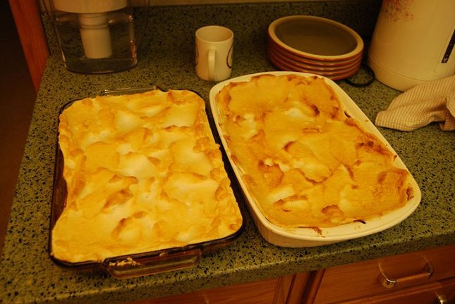 Rhubarb Meringue Dessert