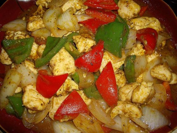 Curry chicken