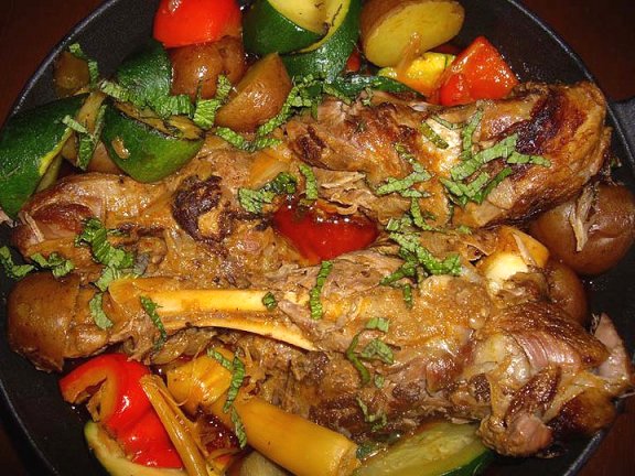 Lamb shanks