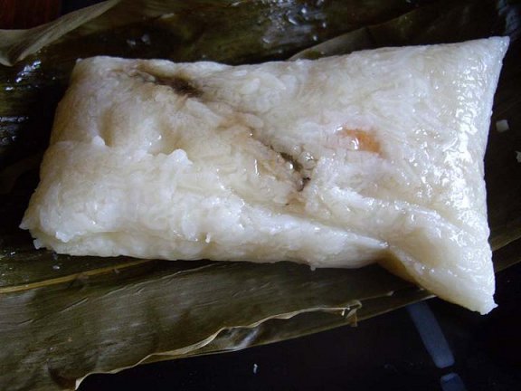 A mixture of Jasmin and glutinous rice