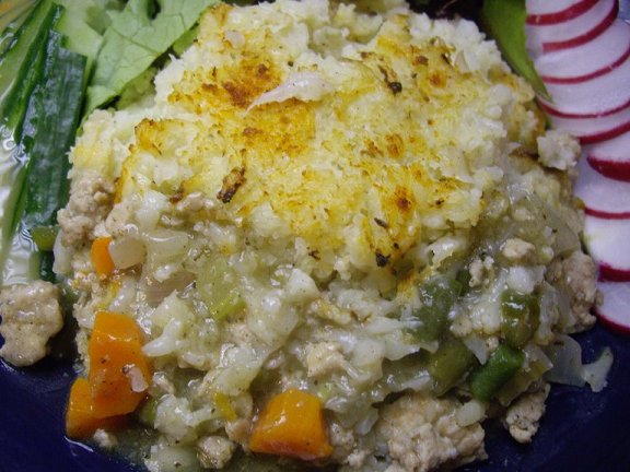 A leaner shepherd's pie