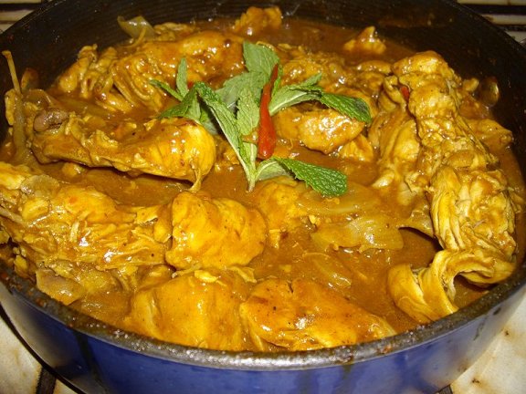 Curry chicken