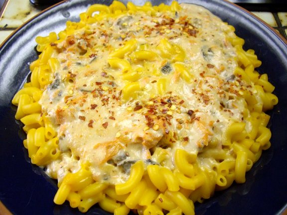 KD and creamed salmon