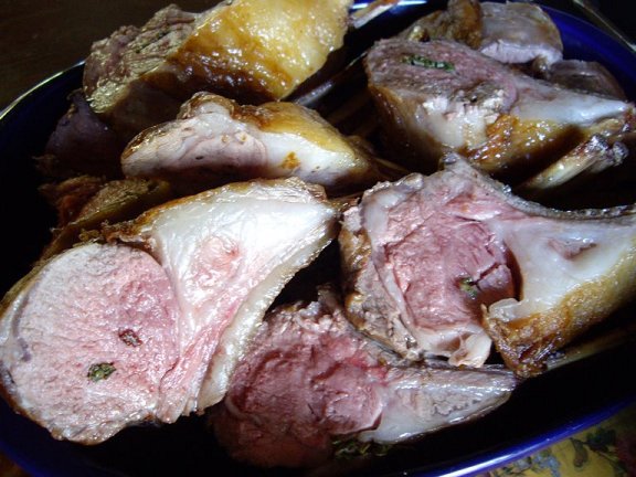 Racks of lamb