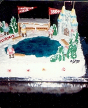 Strathclair Arena Centennial Cake for Ice Follies Show