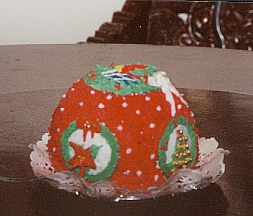 Christmas Ball Cake