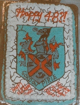 Family Crest on 88th Birthday Cake