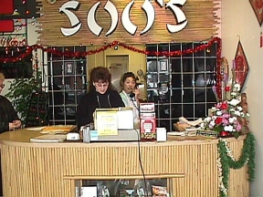 Bamboo Reception Desk