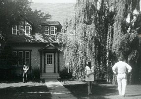 Sue-On and Russ during our visit to PM John Diefenbaker's PA residence