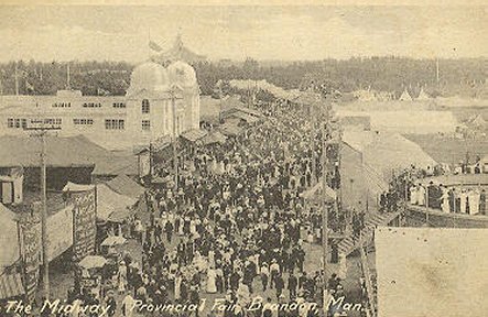 Provincial Fair Midway ~ 1920