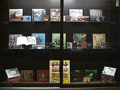 Display of Guess Who Albums, Books and Collectibles