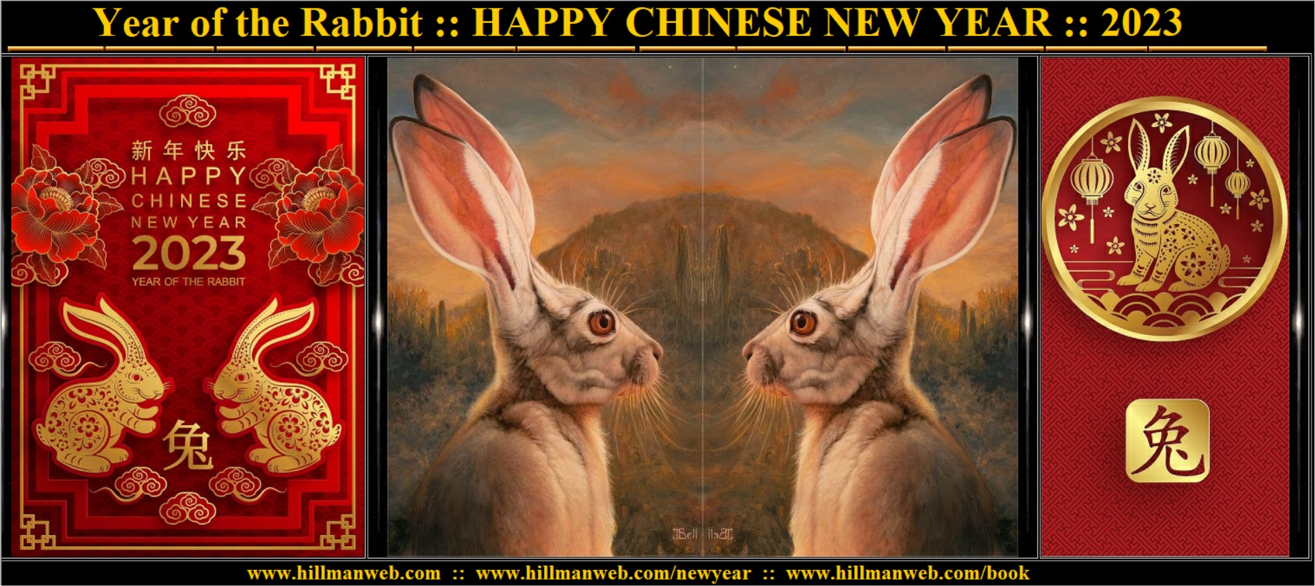 Chinese New Year Gung Hei Fat Choy Year of the Rabbit