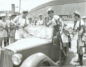 PR Shore Party Facilitating Japanese Surrender