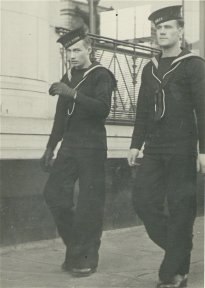 Jerry Hillman (r) and Friend in Victoria