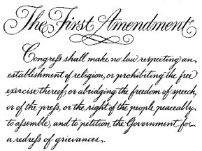 First Amendment