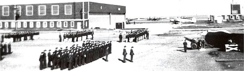 Students and Staff On Parade